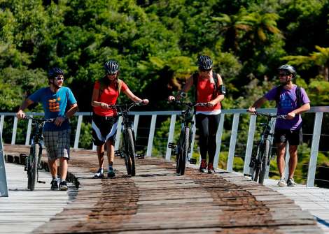 National Park Villages, blog post, Find things to do on our cycle trails, Find Things To Do On Our Cycle Trails - From Tongariro National Park's volcanic grandeur to the magical wilderness of the Whanganui River and the untamed Tasman Sea coast – our cycle trails will show you the sights, places and people that make our regions so special.