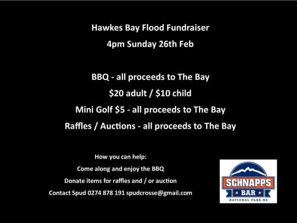 National Park Villages, blog post, National Park community steps up for flood fundraiser, -