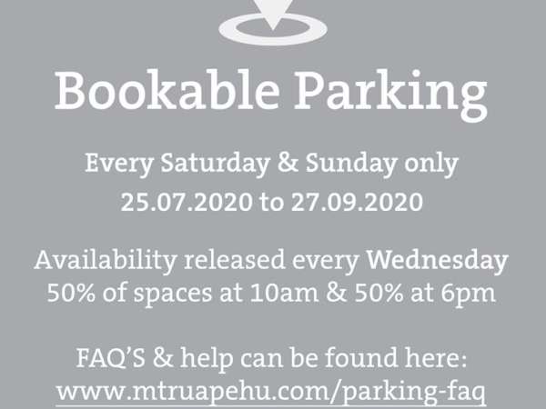 National Park Villages, blog post, New car park booking system for Mt Ruapehu, Mt Ruapehu Parking 2020 - A new bookable parking system has been laucnhed for busy weekend at Mt Ruapehu