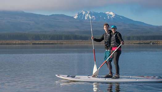 National Park Villages, NZ's Highest Stand Up Paddle Board Adventure
