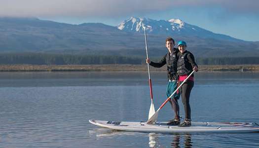 National Park Villages, NZ's Highest Stand Up Paddle Board Adventure